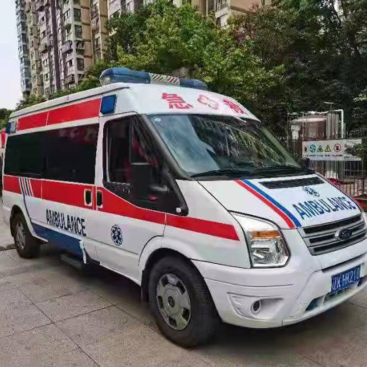 兴义长途救护车护送病人返乡